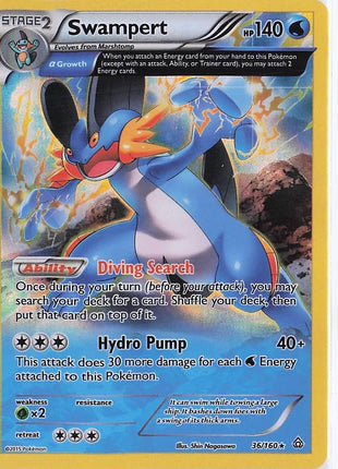 Swampert 36/160 (H)