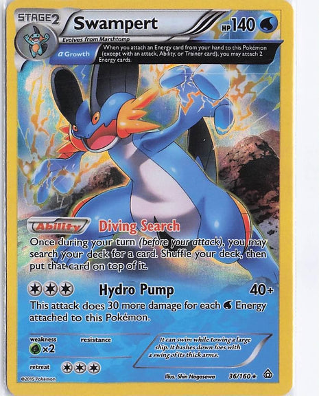 Swampert 36/160 (H)