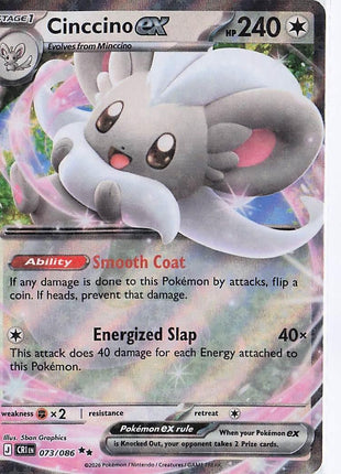 Cinccino ex 073/086