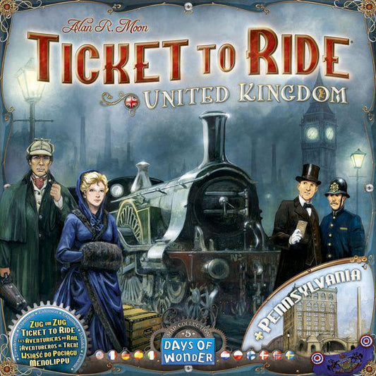 Ticket To Ride: United Kingdom Map Collection