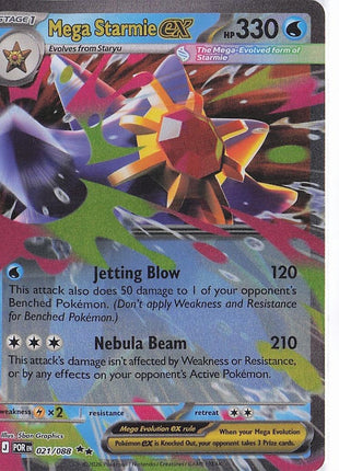 Mega Starmie ex 021/088