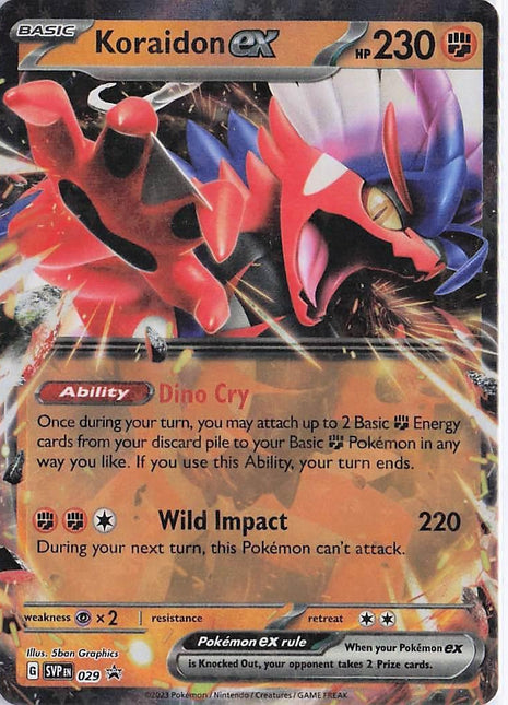 Koraidon ex SVP029