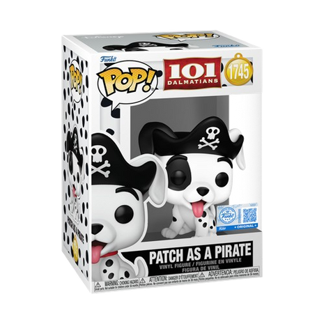 101 Dalmatians - Patch as a Pirate #1745 Funko Pop!