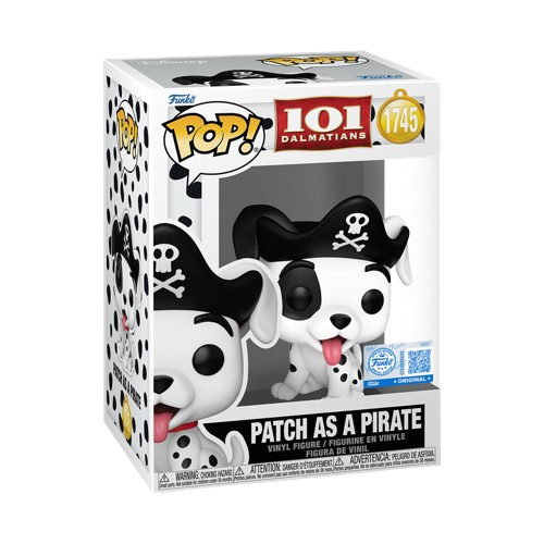 101 Dalmatians - Patch as a Pirate #1745 Funko Pop!
