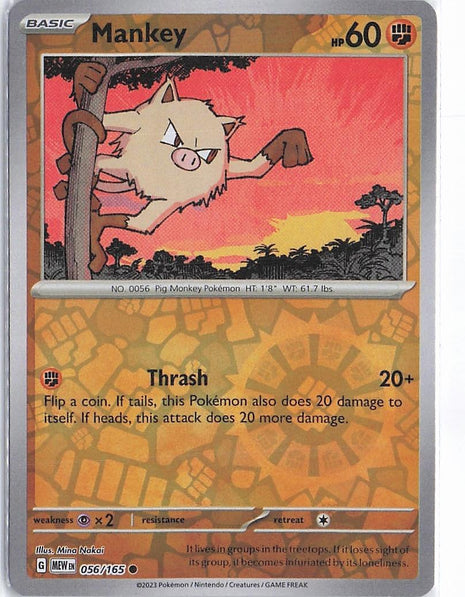 Mankey 056/165 (RH)