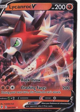 Lycanroc V 091/203