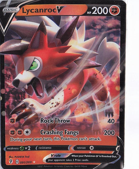Lycanroc V 091/203
