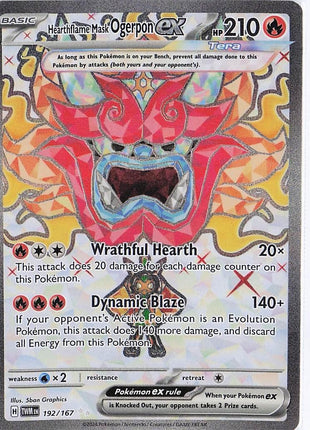 Hearthflame Mask Ogerpon ex 192/167