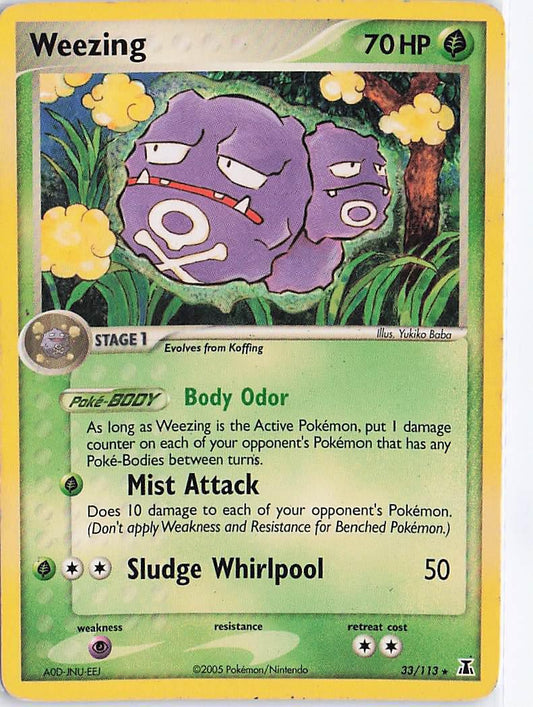 Weezing 33/113