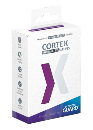 Ultimate Guard - Purple Matte Cortex Sleeves Standard Size (100)