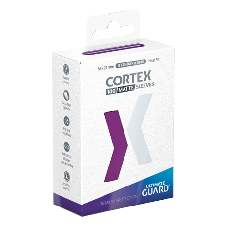 Ultimate Guard - Purple Matte Cortex Sleeves Standard Size (100)