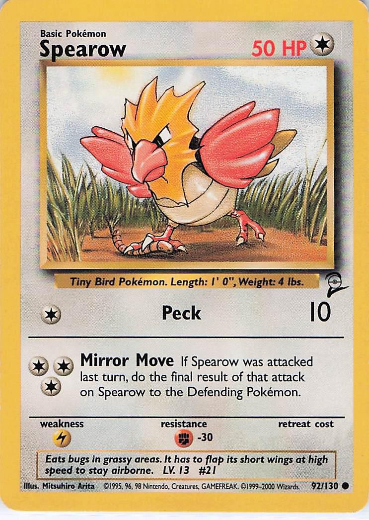 Spearow 92/130