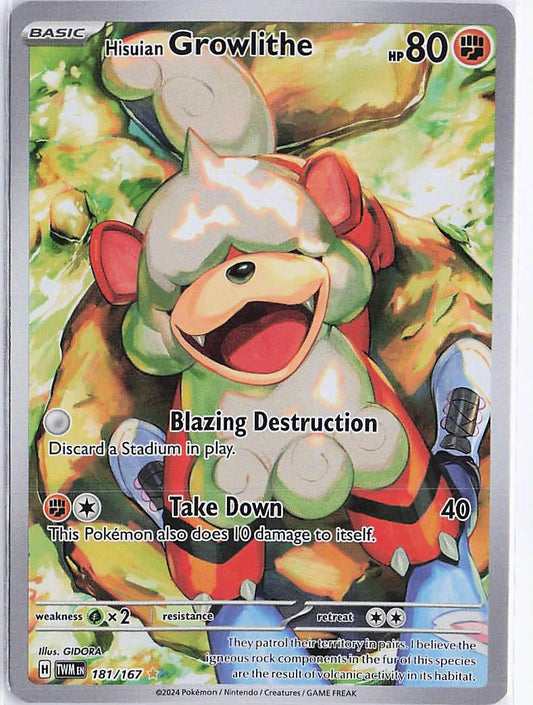 Hisuian Growlithe 181/167