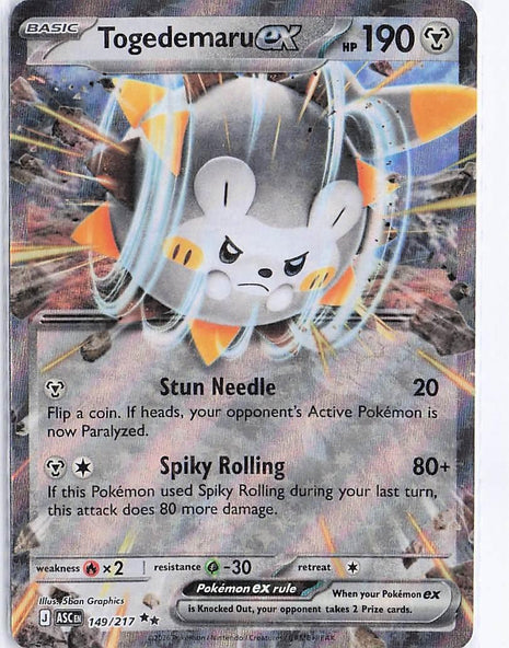 Togedemaru ex 149/217