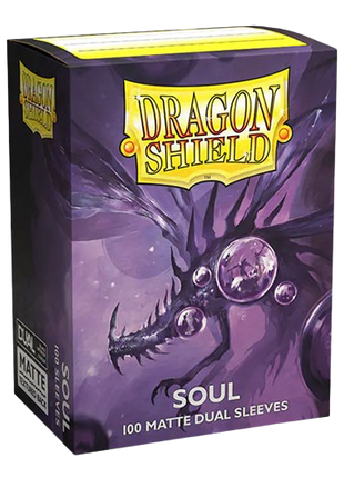 Dragon Shield -  Matte Dual Metallic Soul Sleeves (100)