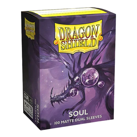 Dragon Shield -  Matte Dual Metallic Soul Sleeves (100)