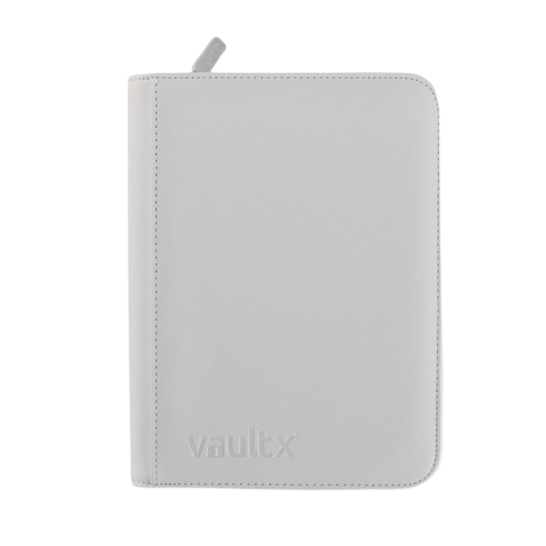 Vault X - White Edition 4 Pocket Binder