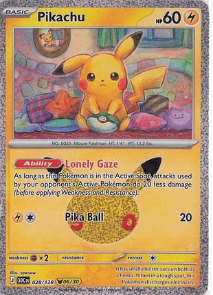 Pikachu 028/128 (H)