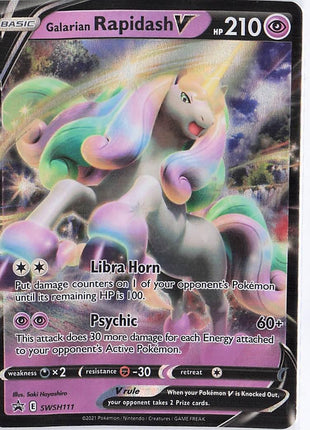Galarian Rapidash V SWSH111