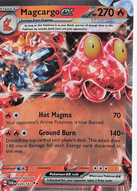 Magcargo ex 029/167