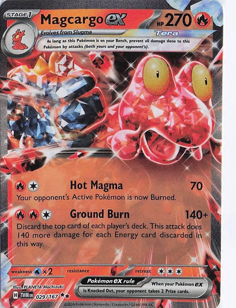Magcargo ex 029/167