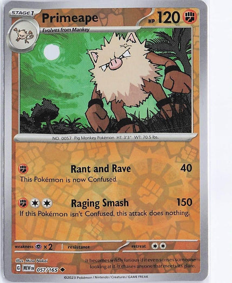 Primeape 057/165 (RH)