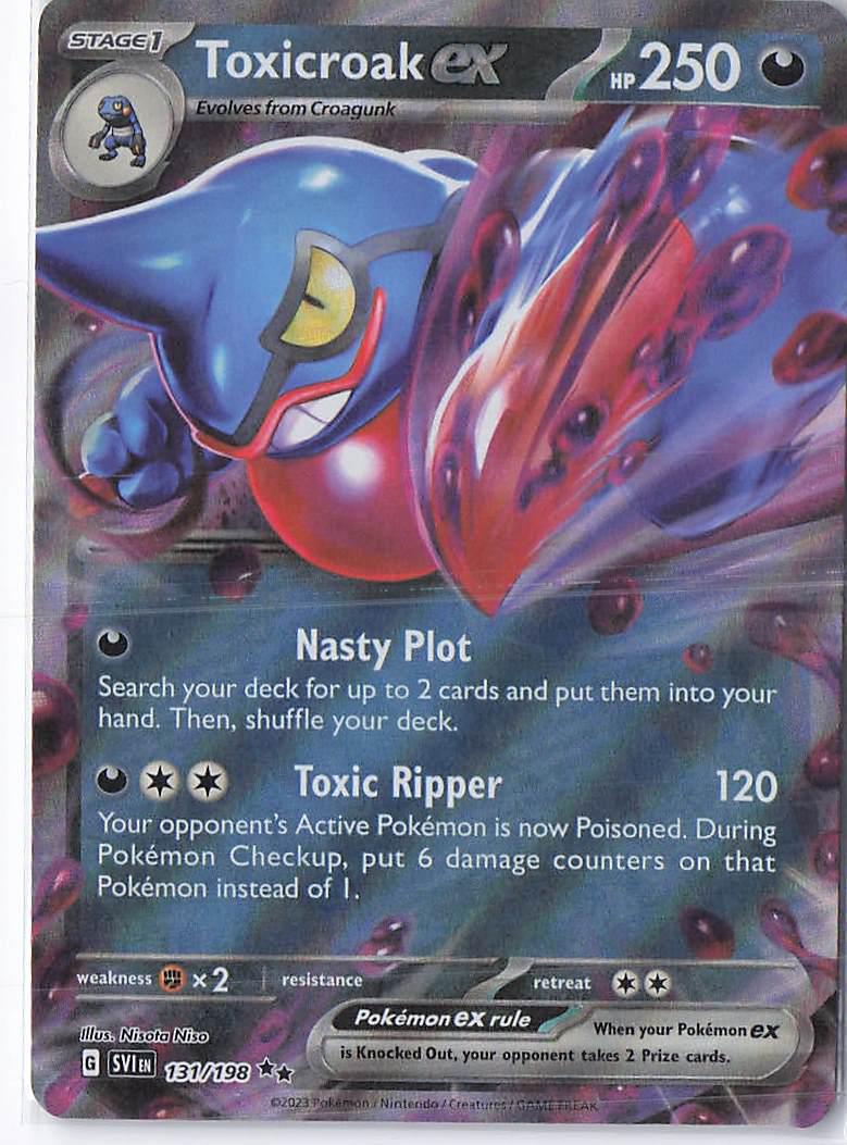 Toxicroak ex 131/198