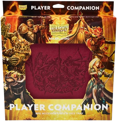 Dragon Shield - Blood Red RPG Player Companion