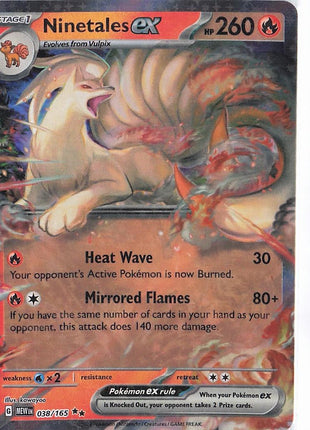 Ninetales ex 038/165