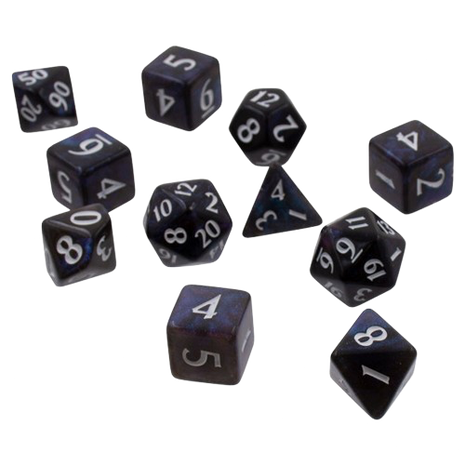 Ultra Pro - Eclipse: Jet Black 11 Dice Set