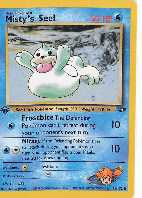 Misty’s Seel 91/132 (1st)