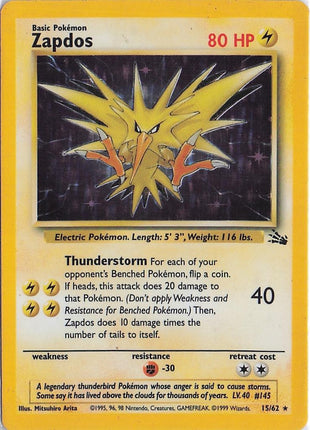 Zapdos 15/62 (H) (D)