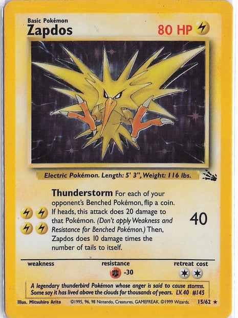 Zapdos 15/62 (H) (D)