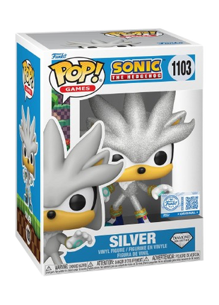 Sonic The Hedgehog - Silver (Diamond Collection) #1103 Funko Pop!
