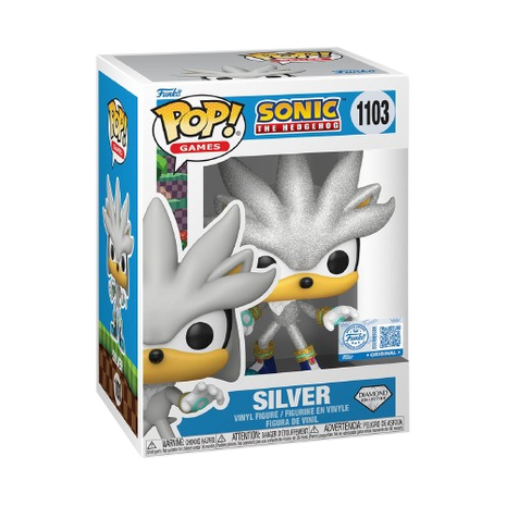 Sonic The Hedgehog - Silver (Diamond Collection) #1103 Funko Pop!
