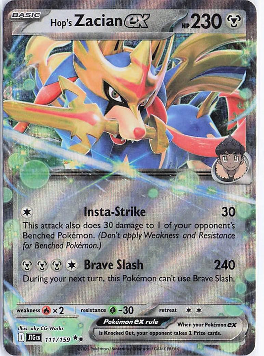 Hop’s Zacian ex 111/159