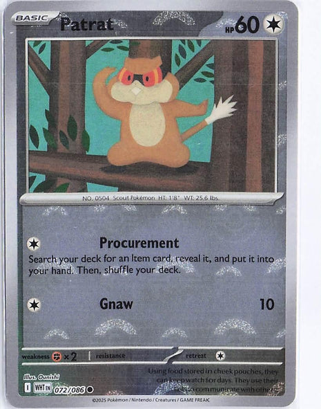 Patrat 072/086 (Pokeball)
