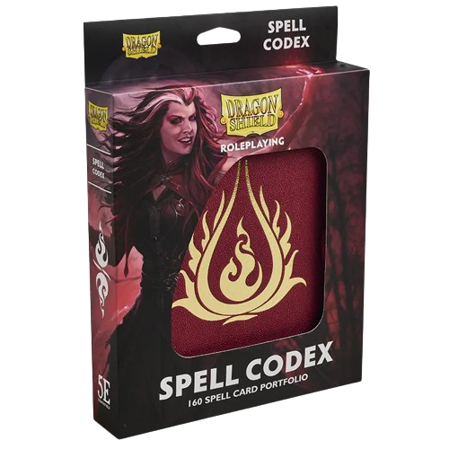 Dragon Shield - Blood Red Spell Codex