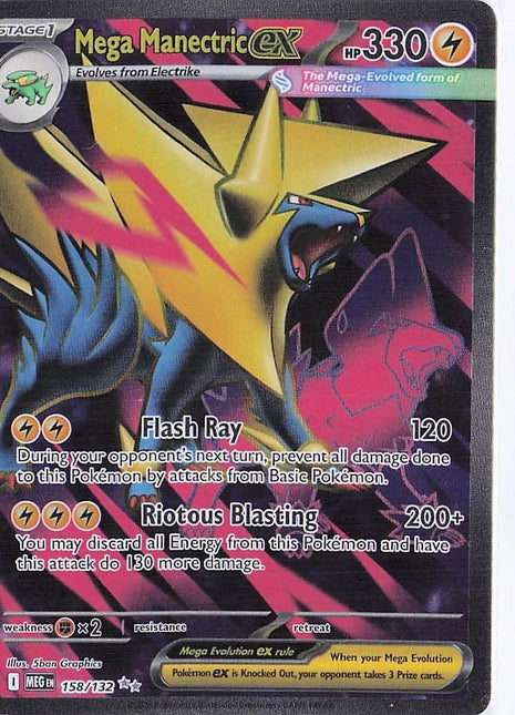 Mega Manectric ex 158/132