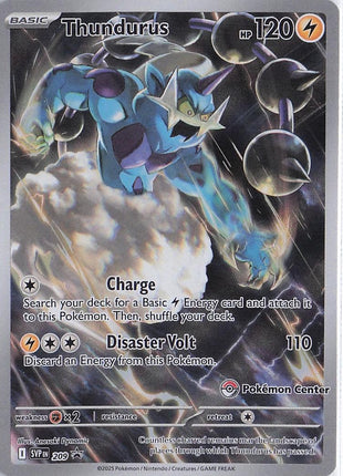 Thundurus SVP 209 (Pokemon Center)