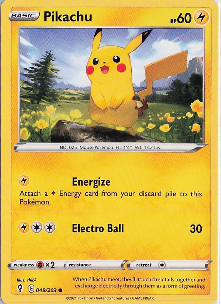 Pikachu 049/203