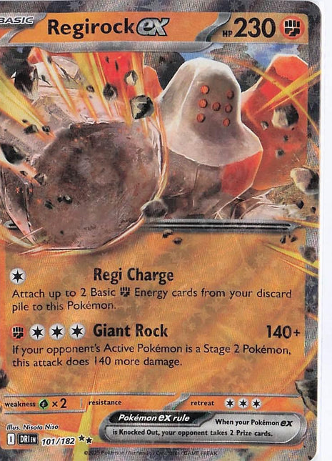 Regirock ex 101/182