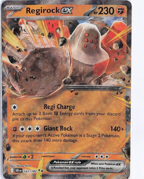 Regirock ex 101/182