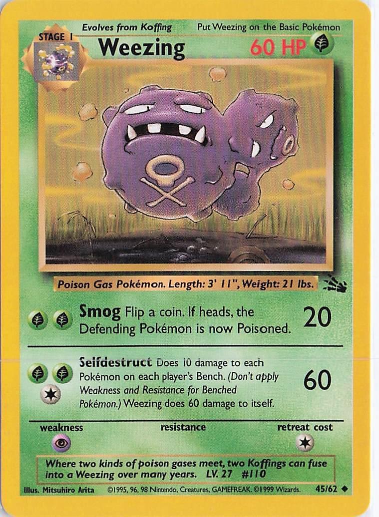 Weezing 45/62