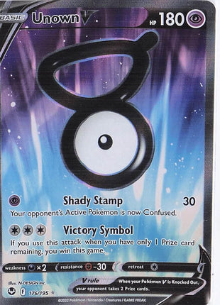 Unown V 176/195