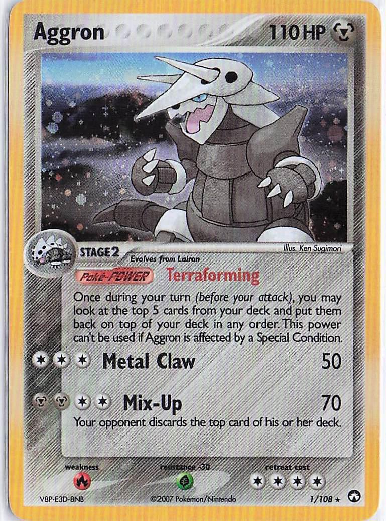 Aggron 1/108 (H)