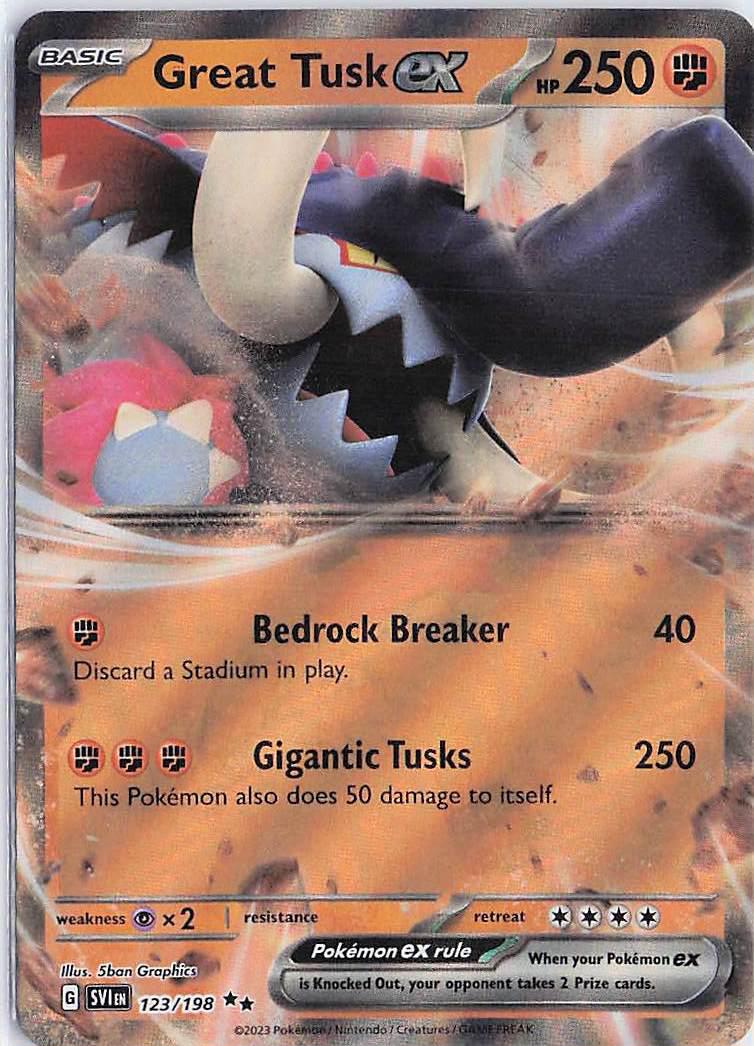 Great Tusk ex 123/198