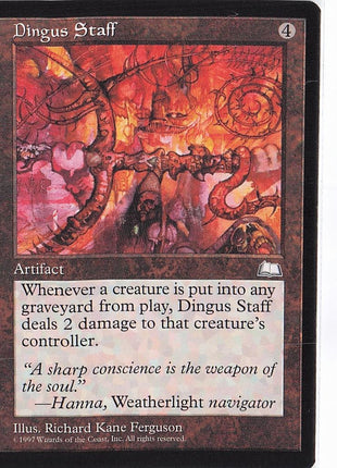 Dingus Staff (Weatherlight)