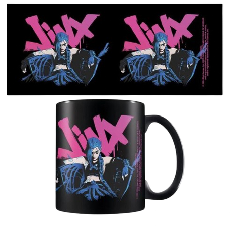 Arcane - Jinx Black Mug