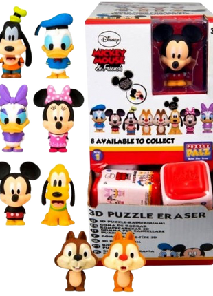 Disney - Mickey & Friends Puzzle Pals 3D Eraser Blind Bag